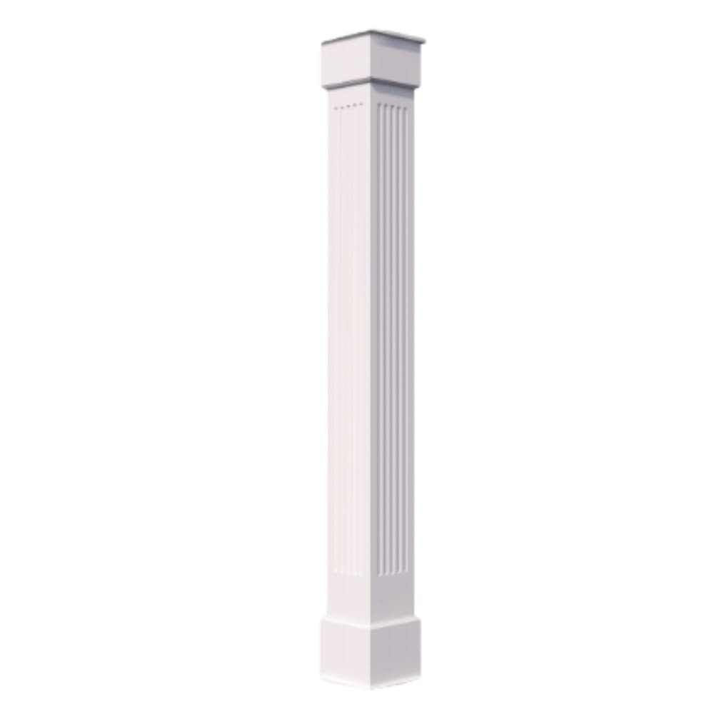 Porch columns XXVIII- 10" X 9 ft Fluted Panel