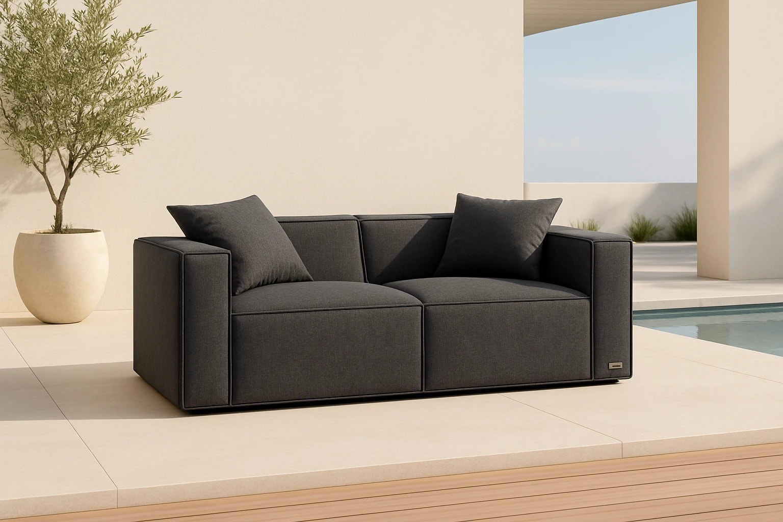 Cloud Couch Loveseat – Oris Collection (Outdoor) — image 6