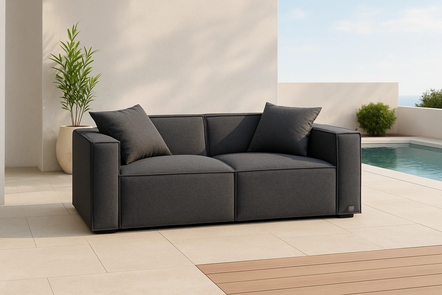 Cloud Couch Loveseat – Oris Collection (Outdoor) — image 7