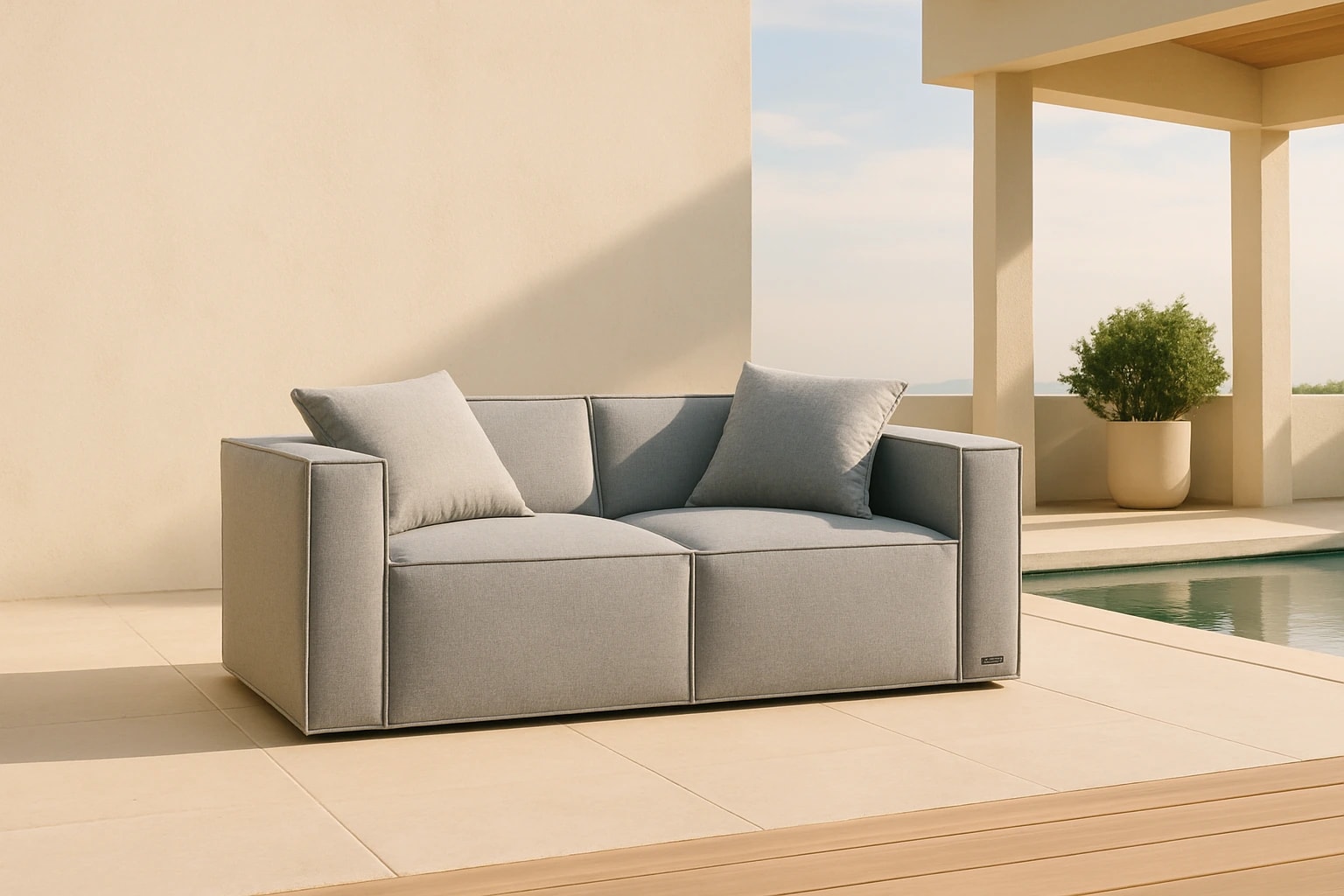 Cloud Couch Loveseat – Oris Collection (Outdoor) — image 9