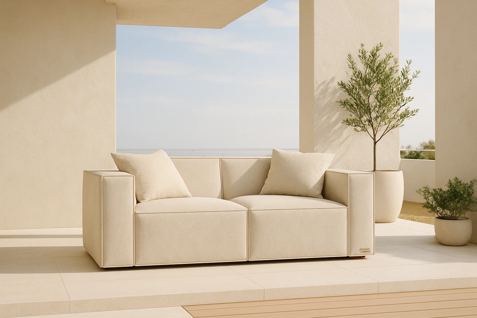 Cloud Couch Loveseat – Oris Collection (Outdoor) — image 10