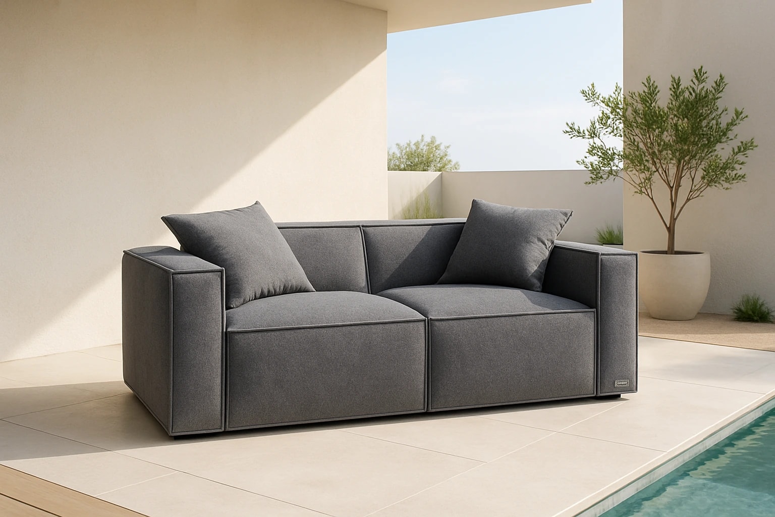 Cloud Couch Loveseat – Oris Collection (Outdoor) — image 11