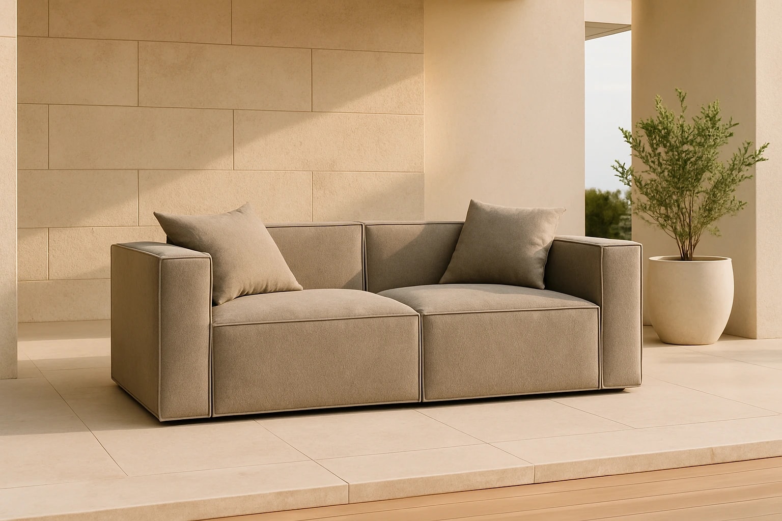 Cloud Couch Loveseat – Oris Collection (Outdoor) — image 12