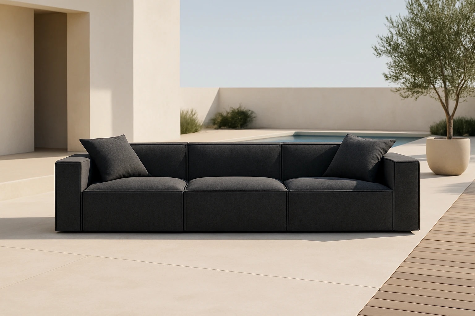 Deep Seat Cloud Couch Sofa – Oris 3-Seater (Outdoor) — image 7