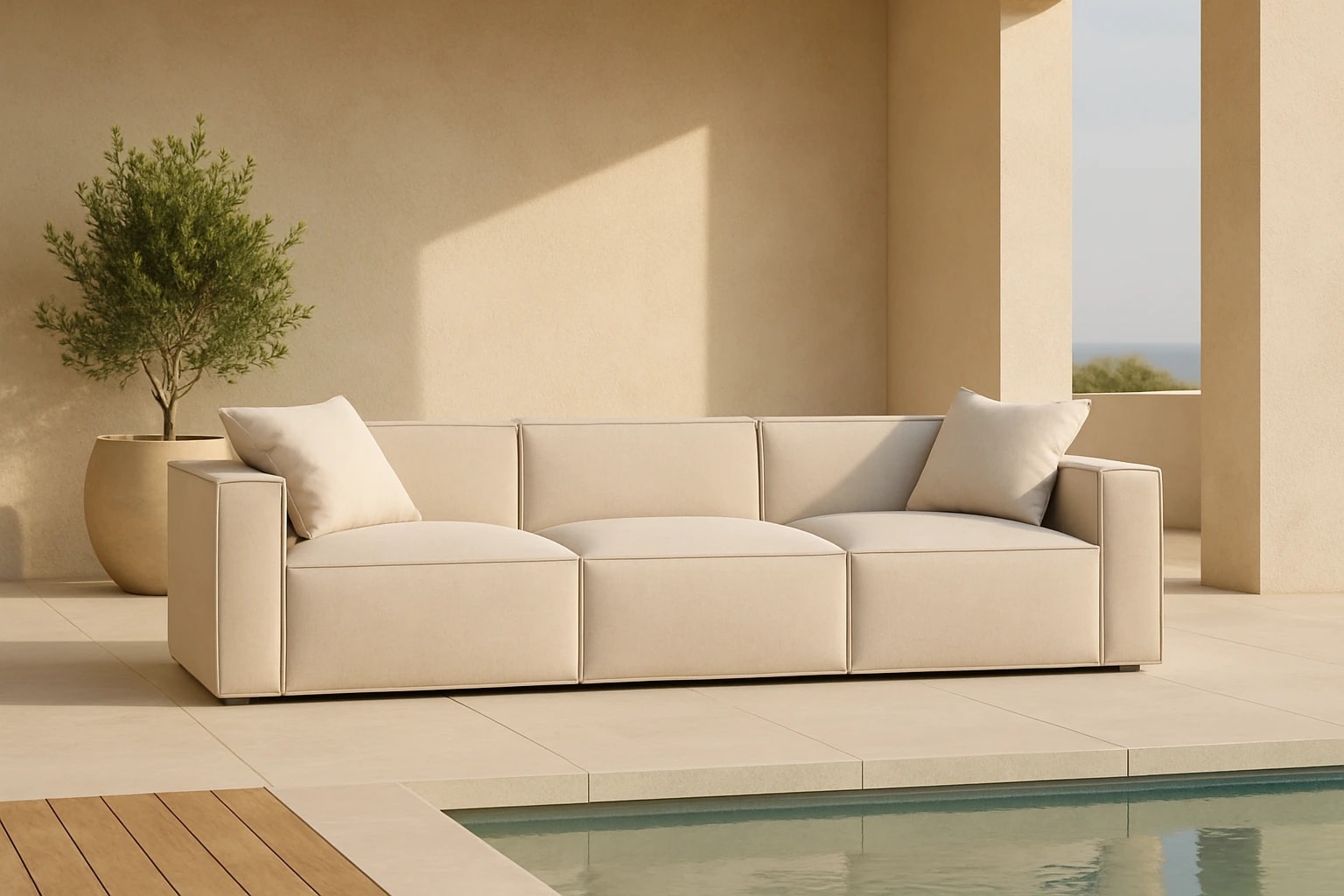 Deep Seat Cloud Couch Sofa – Oris 3-Seater (Outdoor) — image 14