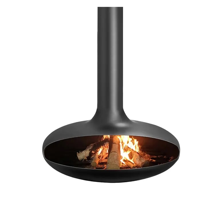 Mid Century Modern Fireplace — view 1