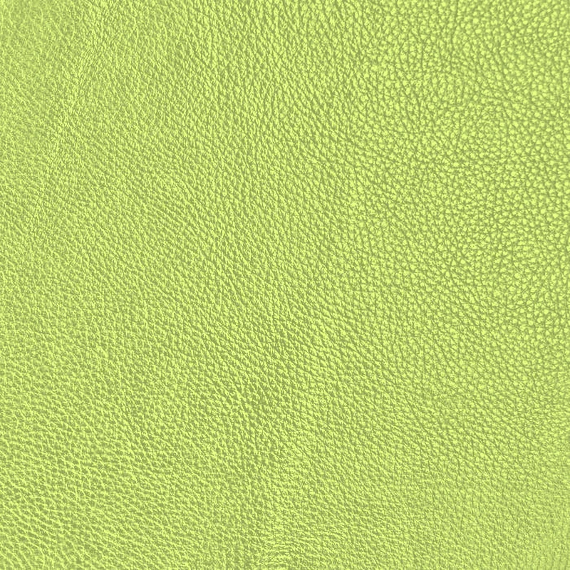 Chartreuse leather