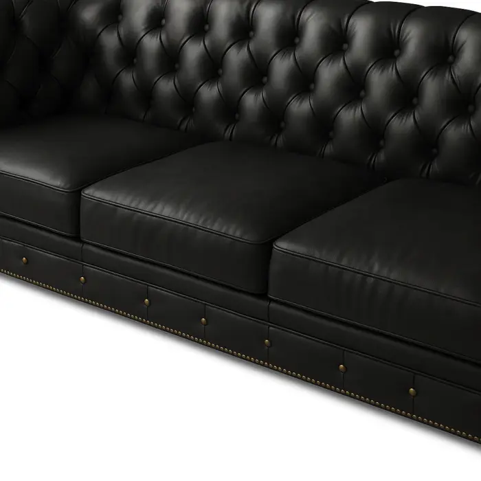 Chesterfield Sofa Black Sofa Sofas / Sectionals