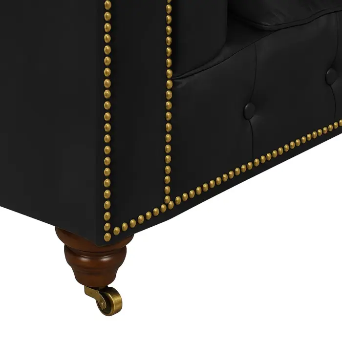 Chesterfield Sofa Black Sofa Sofas / Sectionals