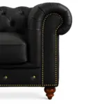 Chesterfield Sofa Black Sofa Sofas / Sectionals