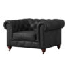Chesterfield Sofa Chair Black