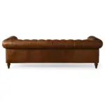 Chesterfield Sofa Chair Brown — Chair, Sofas / Sectionals