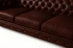Chesterfield Sofa Burgundy Sofas / Sectionals