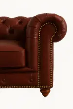 Chesterfield Sofa Burgundy Sofas / Sectionals