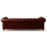 Chesterfield Sofa Burgundy Sofas / Sectionals