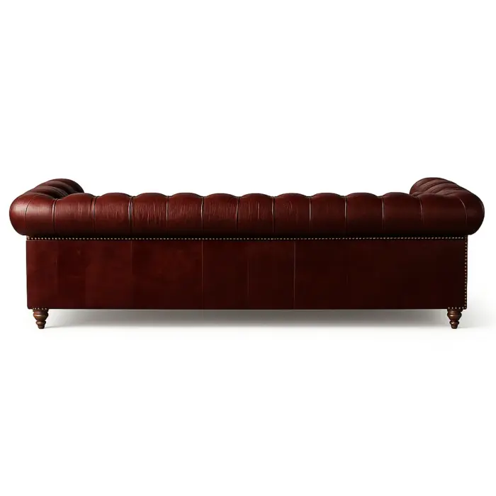 Chesterfield Sofa Burgundy Sofas / Sectionals