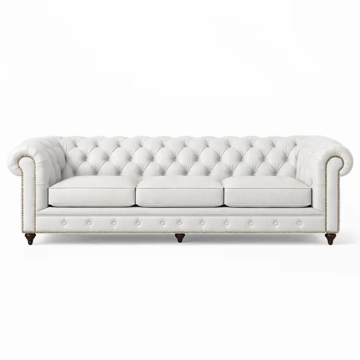 Chesterfield Sofa White