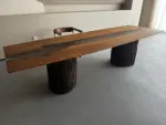 Custom epoxy table detail photo 1916