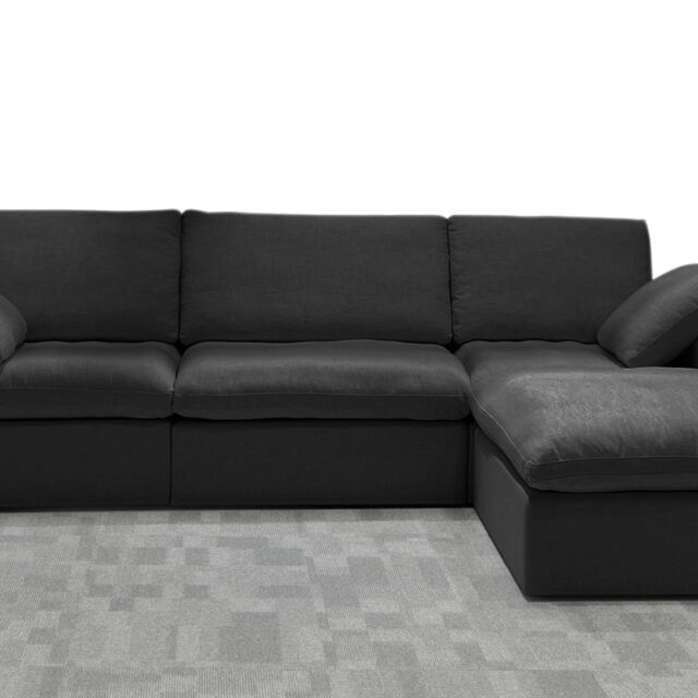 Cloud Couch black color