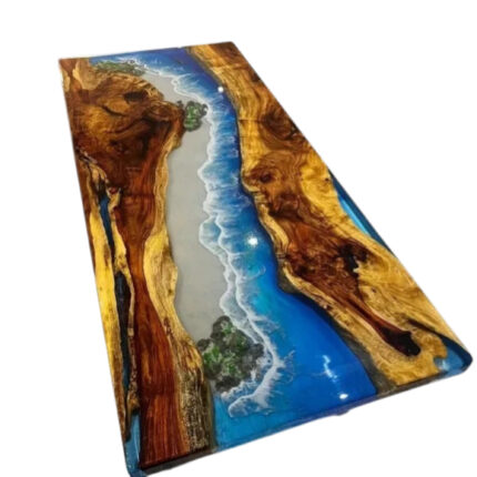 Epoxy Handmade Ocean Wave Resin River Tabletop