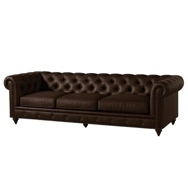 Chesterfield Sofa Chocolate