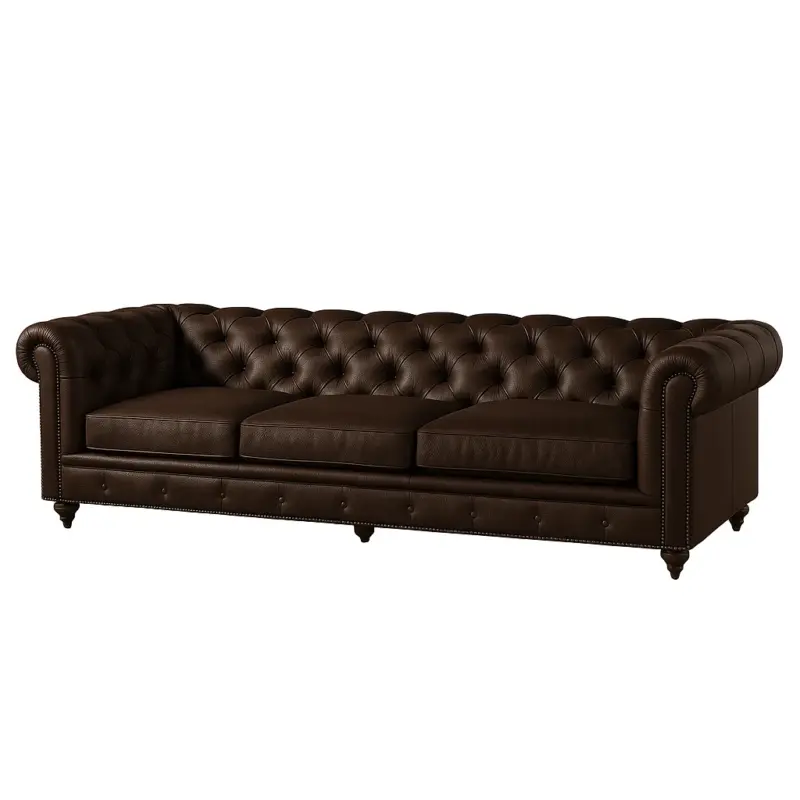 Chesterfield Sofa Chocolate