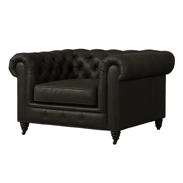 Chesterfield Sofa Chair Espresso