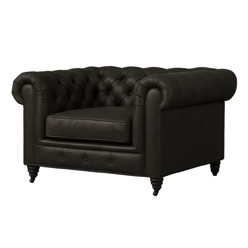 Chesterfield Sofa Chair Espresso