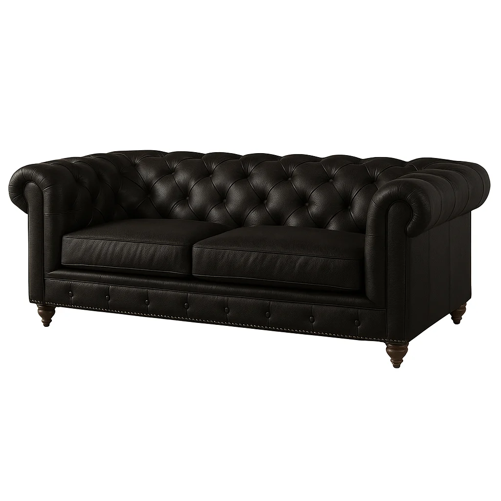 Chesterfield Sofa Loveseat Espresso Chesterfield Sofa Loveseat Espresso