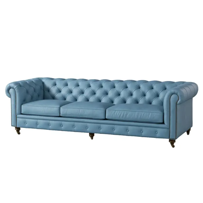 Chesterfield Sofa Powder Blue