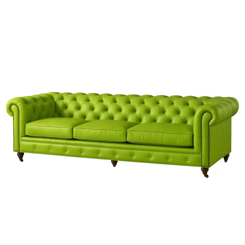 Chesterfield Sofa Lime Green