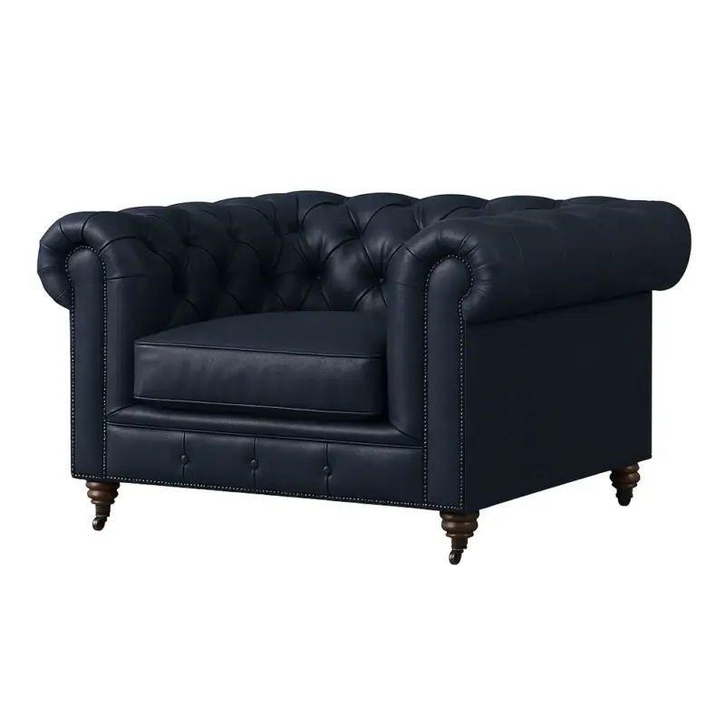 Chesterfield Sofa Chair Midnight Navy